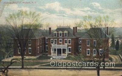 Hudson Hospital, Hudson, N.Y., USA Hospital 1908 roundness from corner wear a...