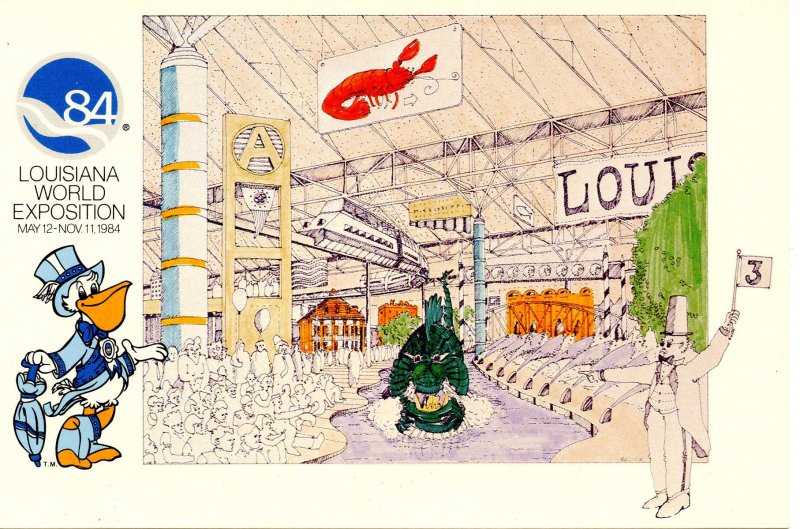 Louisiana World Exposition, 1984 - Louisiana Exhibition Center