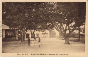 PC BRAZZAVILLE AVENUE DU COMMERCE FRENCH CONGO (a28488)