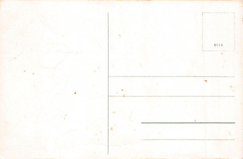 L187 Germany Stuttgart Old Castle Interior vintage postcard