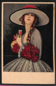 Lib711 - vintage postcard - illustrated advertising: Nanni MARSALA FLORIO-