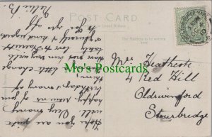 Genealogy Postcard - Heathcote, 4 Red Hill, Oldswinford, Stourbridge GL152