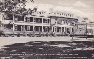 New York Fort Slocum Administation Building The Chaplain School Artvue