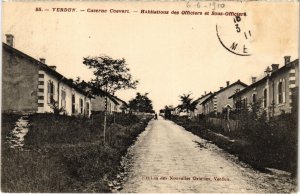 CPA Militaire Verdun - Caserne Chevert - Habitations des (91032)