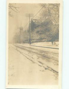 Old rppc BUILDING SCENE Architecture Postcard AB1220