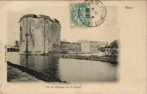 CPA Chateau de HAM sur la Canal (807349)