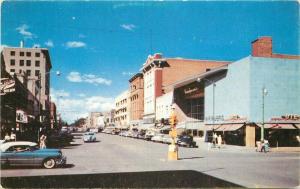 Autos Colorado Springs Colorado 1950s Postcard Tejon Street Noble 1657