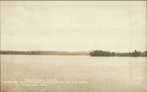 Wayne ME Pocasset Lake c1910 Real Photo Postcard