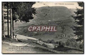 Old Postcard Illustrated Vosges The Ballon d Alsace On the Path of Saint Maur...