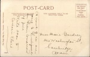 Canada Canadian Flag Beaver c1910 Pugh Mfg Co 13587 c1910 Postcard