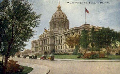 The State Capitol in St. Paul, Minnesota