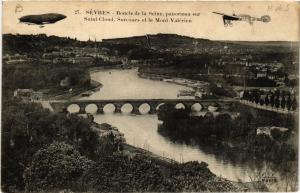 CPA SEVRES - Boucle de la Seine panorama sur St-CLOUD SURESNES (740719)