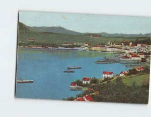 Postcard Town/City Lake Landscape Scenery