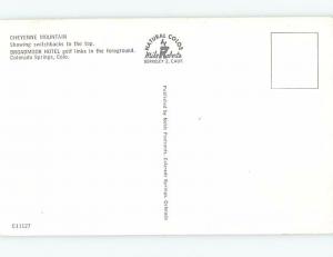 Pre-1980 GOLF COURSE Colorado Springs CO ho6708