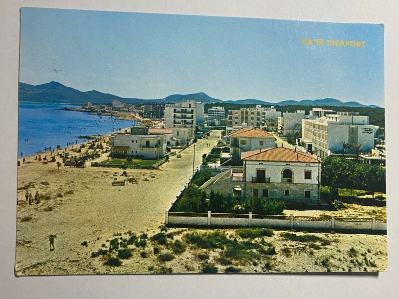 POSTED 1972 PICTURE POSTCARD SPAIN - C`AN PICAFORT MALLORCA   (KK4370) 