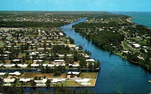 Florida Deerfield Beach Aerial View 1963
