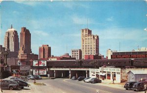 US5 USA Oklahoma City Skyline view 1954