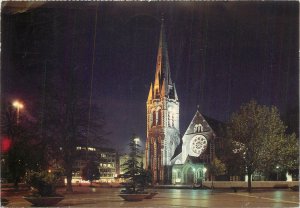 New Zealand Postcard Canterbury South Island Christchurch Cathedral