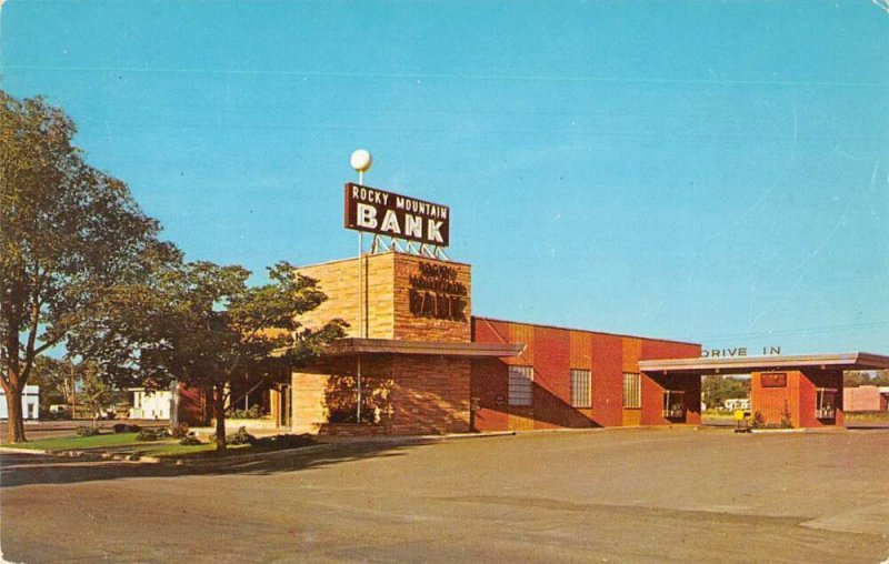 Lakewood Colorado Rocky Mountain Bank Vintage Postcard AA26314
