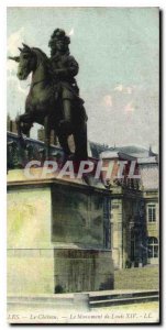 Old Postcard Chateau Louis XIV Monument