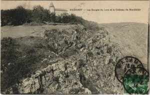 CPA MAZAMET Les Gorges du Larn et le Chateau de Montledier (1087566)
