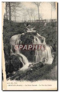 Old Postcard Mortain Cascade Little Devil's Bridge