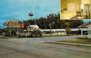 Callahan Florida Rainbow Motel Multiview Vintage Postcard K92414