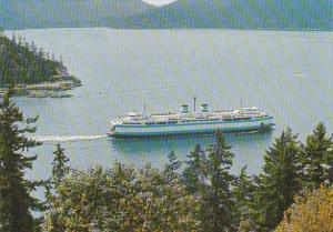 Canada Ferry M V Sunshine Coast Queen British Columbia