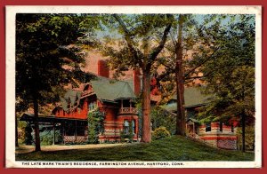 Connecticut, Hartford - Mark Twain's Residence- [CT-264]
