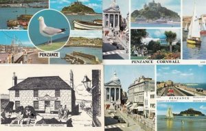 The Admiral Benbow Coffee Tavern Penzance Sailing Ships 4x Postcard s