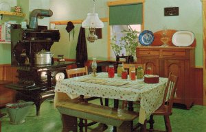 The Kitchen at PLAIN & FANCY FARM Between Bird-in-Hand & Intercourse PA Postcard