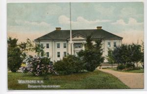 Brewster Free Academy Wolfboro New Hampshire 1908 postcard