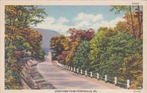 Kentucky Greetings From Paintsville Curteich