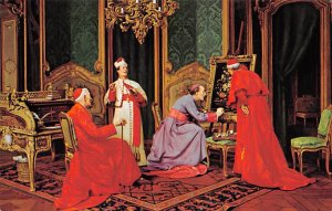 Haussner's Restaurant The Art Critics - Baltimore, Maryland MD Postcard