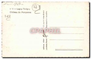 Postcard Modern Lagny Torigny Chateau De Pomponio