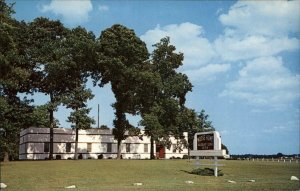 Salisbury Maryland MD Moose Home Lodge #654 1950s-60s Vintage Postcard