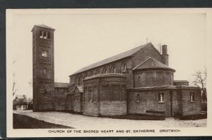 Worcestershire Postcard - Church of The Sacred Heart, Droitwich    RS13795