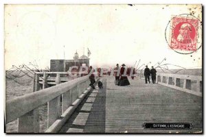 Old Postcard Ostend L & # 39estacade