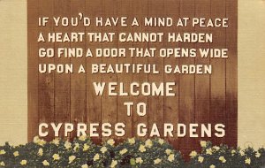 Welcome to Cypress Gardens FL