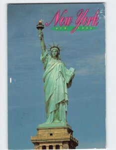 Postcard The Statue of Liberty, New York City, New York