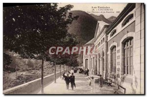 Old Postcard The Baths of Cauterets Raillere