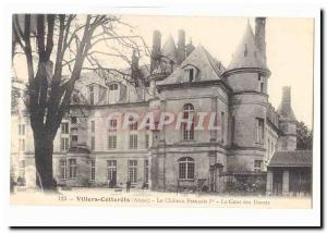 Villiers Cotterets Old Postcard The Chateau Francois 1er THE ladies of court