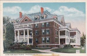 Rhode Island Providence Home For Aged People