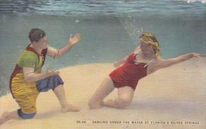 Florida Silver Springs Dancing Under The Water