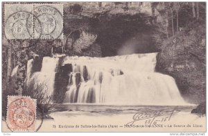 Environs de Salins-Les-Bains (Jura)-NANS-sous-Ste-ANNE-La Source du Lizon , F...