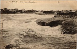 CPA ROYAN Grosse mer a Pontillac (666992)