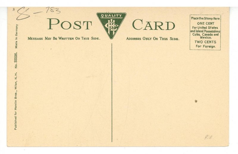 NH - Milan. Parsonage