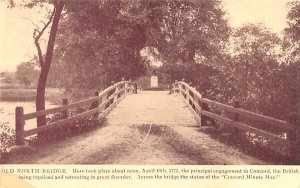 Old North Bridge Concord, Massachusetts