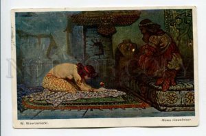 422923 Nude BELLY DANCER HAREM Slave WAWRZENIECKI Art NOUVEAU