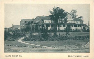 Prouts Neck Maine ME Black Point Inn Hotel c1920s-40s Postcard